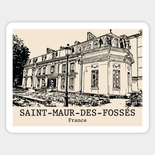 Saint-Maur-des-Fossés - France Sticker